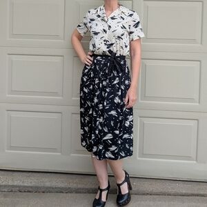 1970's 1980's BOLD GRAPHICS DRESS M